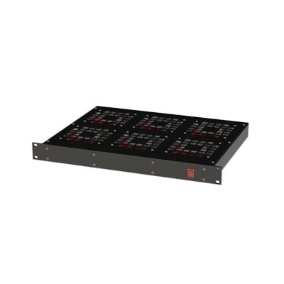 EI-RAR-12V6 Ventilador para Rack 19 con 6 Abanicos. Entrada: 110 Vca