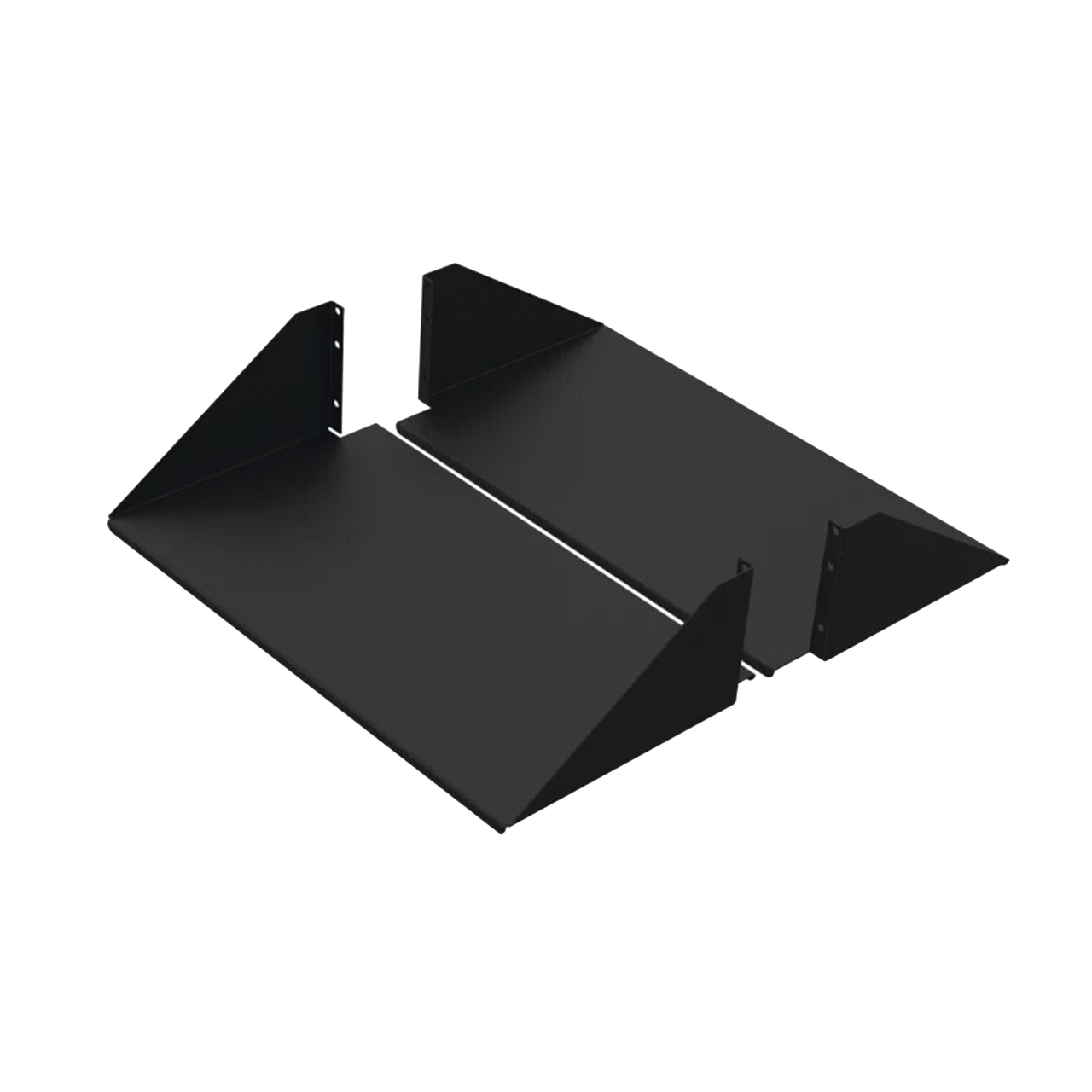 ESHD19 Charola Para Soportar Equipos en Rack de 19in, Frontal y Posterior, Capacidad de 136 Kg, 3UR