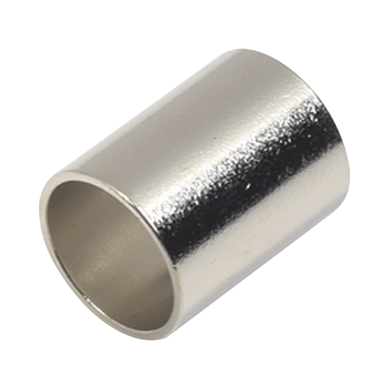 FER-205  Férula-Casquillo en Chapa de Plata para Plegar en Cables del Grupo E, I como RG-8/U, RG-213/U, LMR-400.