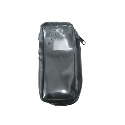 FSMIC-F3161 Funda Reforzada de Piel, Lazo para Cinto, Ventana Plástica y Cierre Lateral / IC-F3161DS, IC-F4161DS.