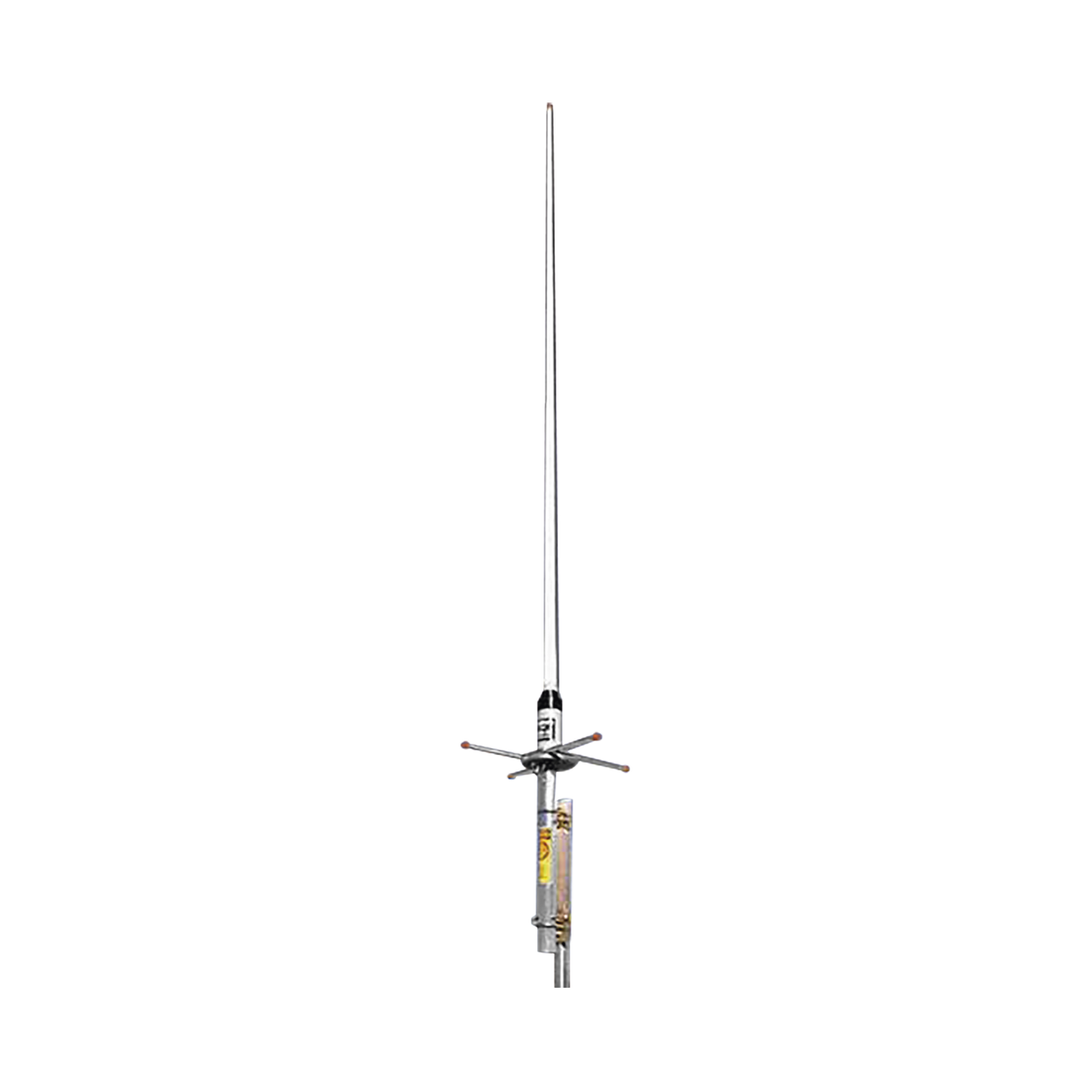 G6-270-R  Antena Base Doble Banda, Fibra de Vidrio, VHF 144-148 MHz /UHF 440-450 MHz, 6 dB de ganancia