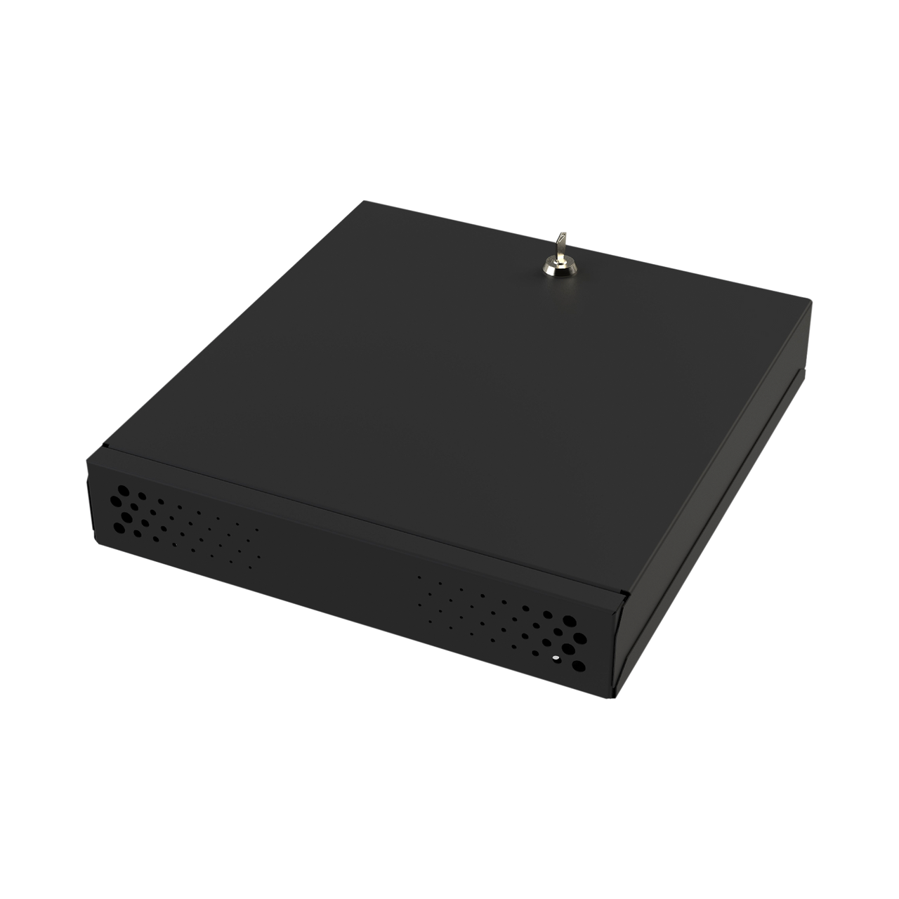 GABVID2R3 Gabinete Metálico para DVR/NVR. Tamaño Max. de DVR/NVR: 445 x 88 x 400mm (An.xAl.xProf.). Compatible con Fuente SLIM.