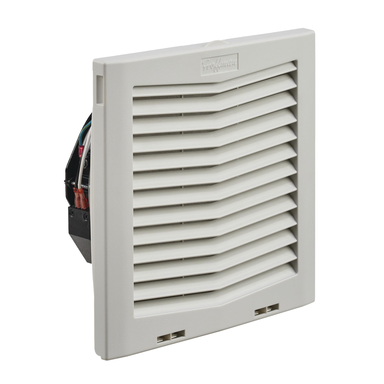 HF1016414 Ventilador Con Filtro de Montaje Lateral HF10, Con Flujo de Aire de 159 CFM, 115 Vca, Color Gris Claro