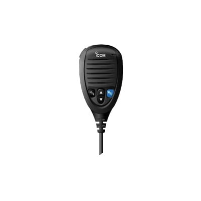 HM-205B Micrófono color negro con conector de peineta para radios IC-M424 y  IC-M506