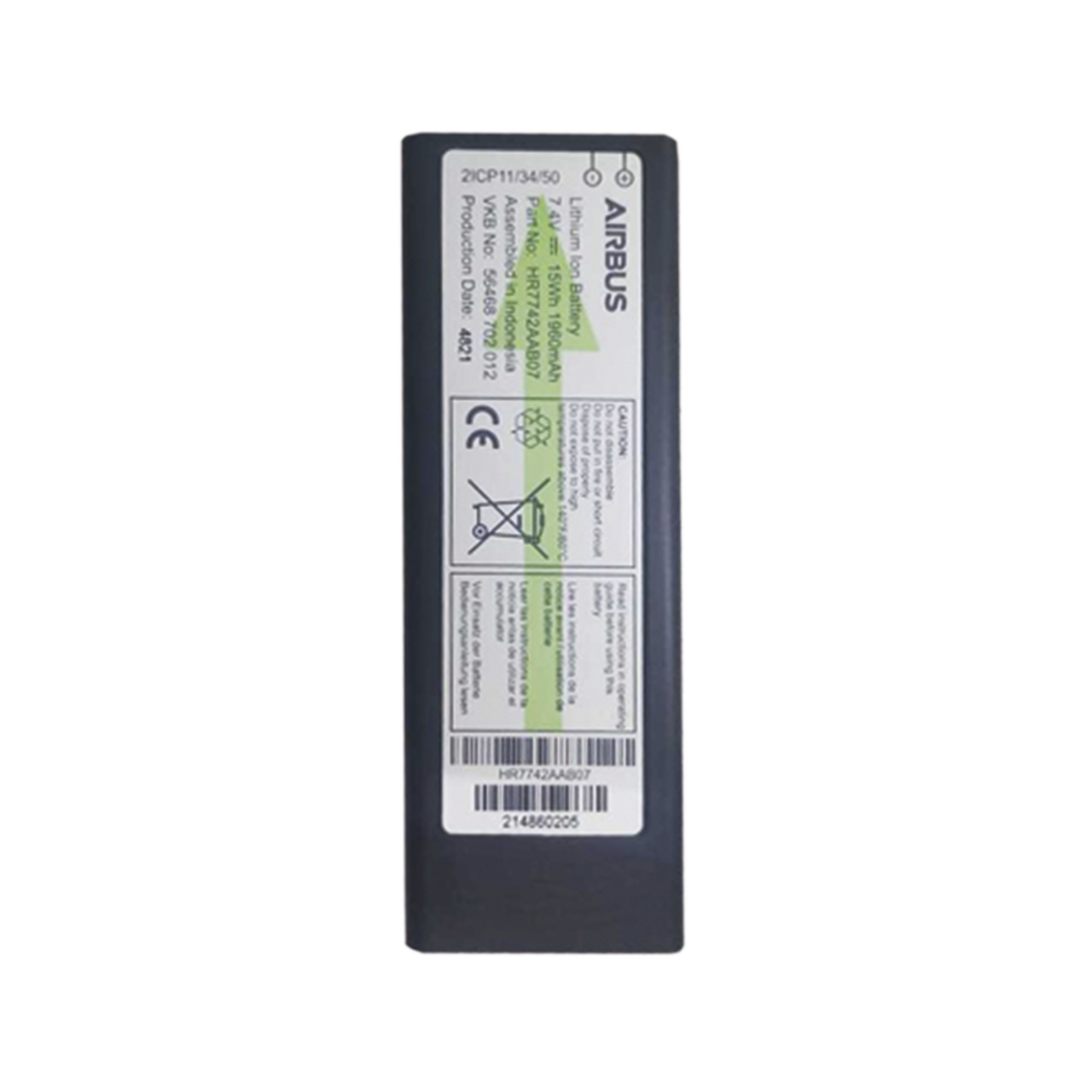 HR7742AA Batería de Li-Ion de 1950mAh para radio TPH700