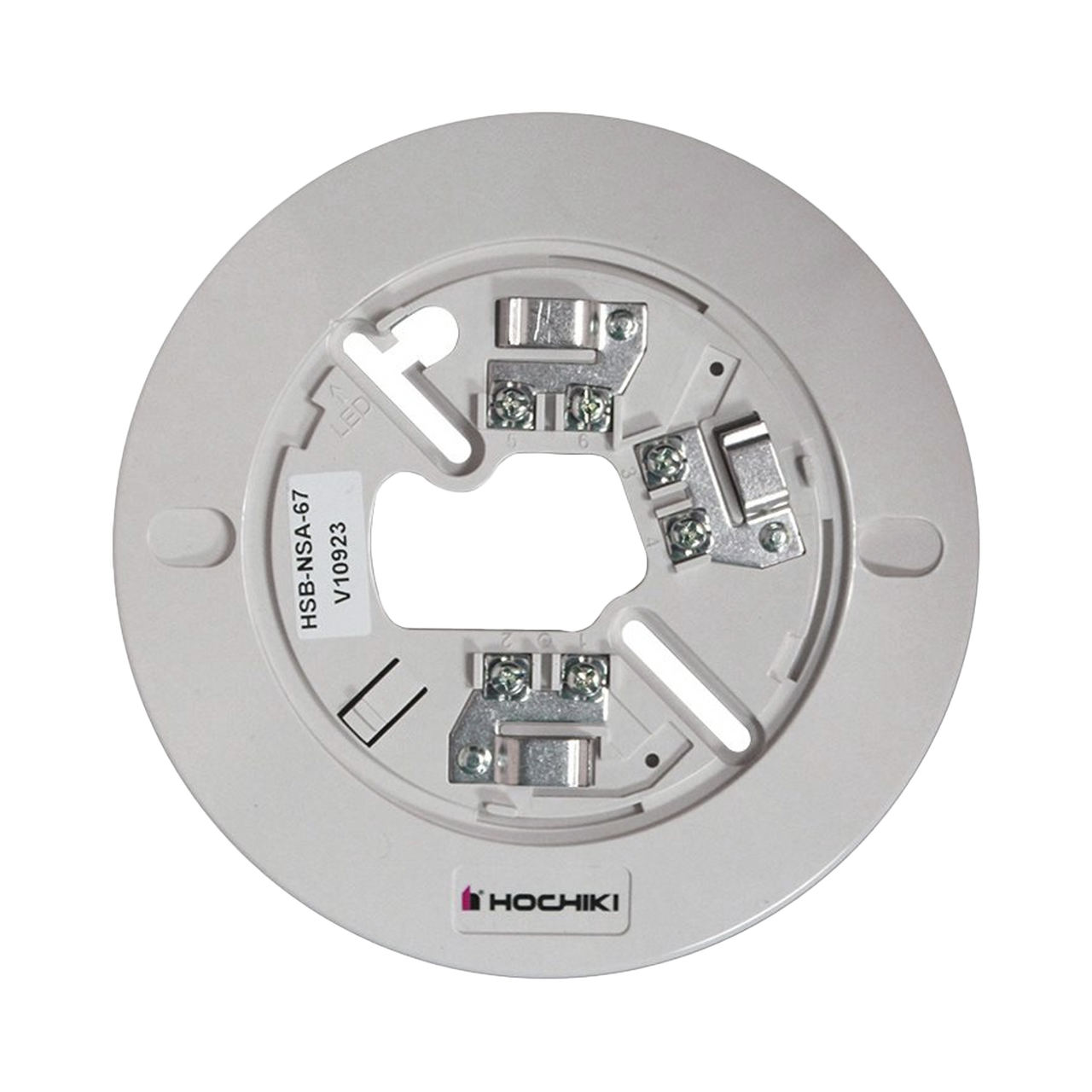 HSB-NSA-67 Base De 6 Color Hueso Para Sensores Análogos Direccionales Hochiki (0300-06820) 7TH Edición UL268