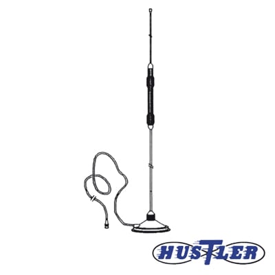 IC-50 Antena móvil para CB, montaje magnético con conector BNC Macho