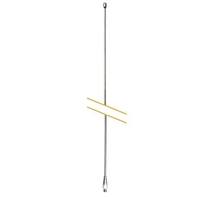 IC-56 Látigo para Antena CB de 259 cm de Acero Inoxidable