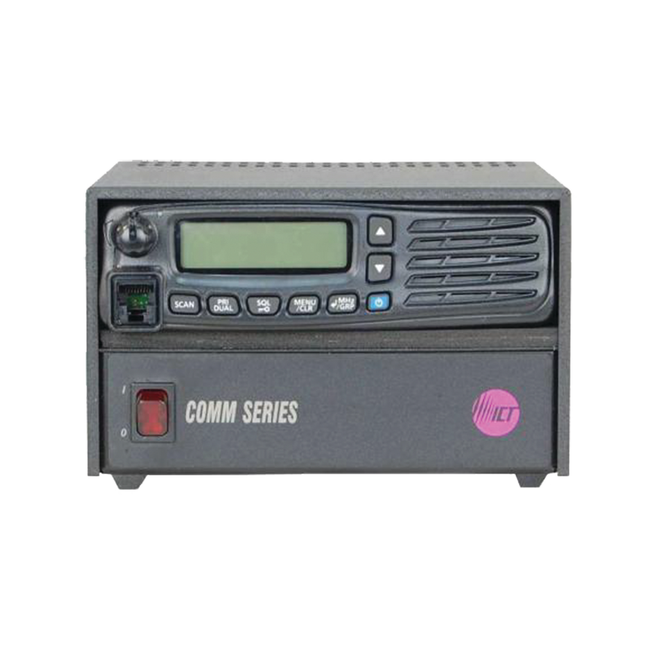 IC-A120B Radio base aéreo IC-A120 con gabinete y fuente de alimentación incluida, rango de frecuencia: 118.000-136.992 MHz, cuenta con 200 canales de memoria y función Bluetooth opcional