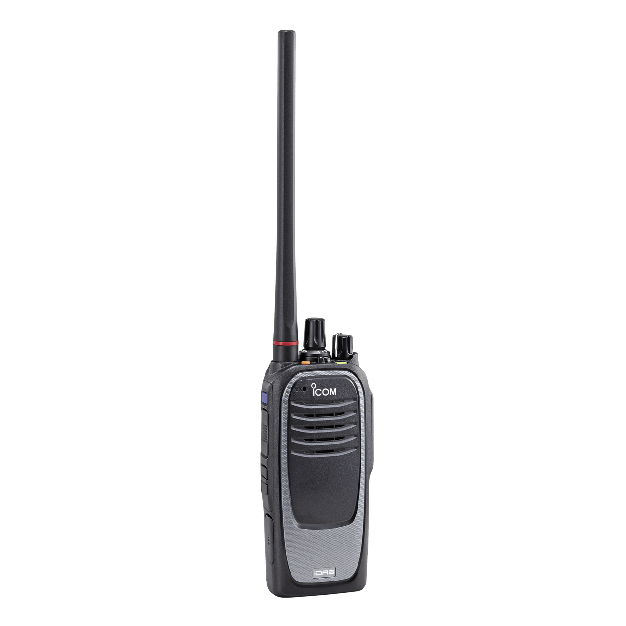 IC-F3400D/21 Radio portátil digital y analógico en rango de frecuencia 136-174MHz, 32 canales, 5 W de potencia de RF.  Batería, cargador, antena y clip incluidos.