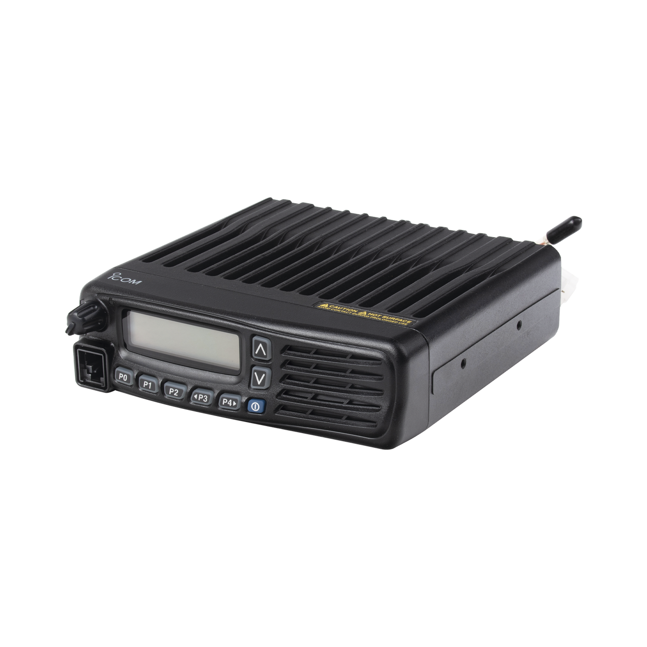 IC-F5061D Radio Móvil Digital NXDN, 50 W, 136-174MHz, 512 canales, analógico, digital, mezclado, convencional, trunking y multitrunk. Incluye micrófono, cable de corriente y bracket.