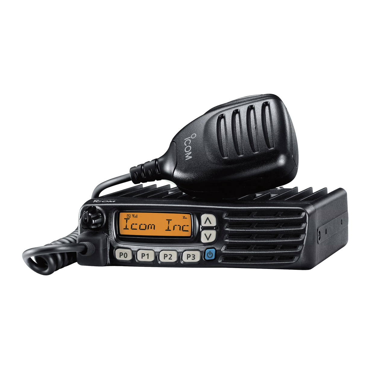 IC-F6021 Radio Móvil Analógico en rango de frecuencia 400-470 MHz, 50 W de potencia de RF, 128 canales. Incluye  Incluye microfono, cable de alimentación y montaje