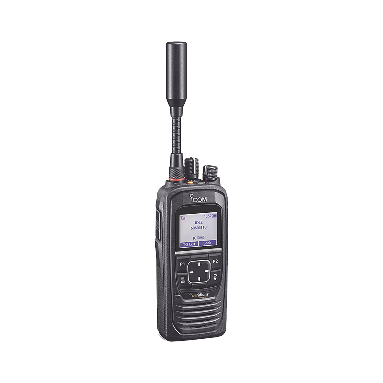 IC-SAT100 Radio Satelital. Comunicación Vía PTT en Todo el Mundo