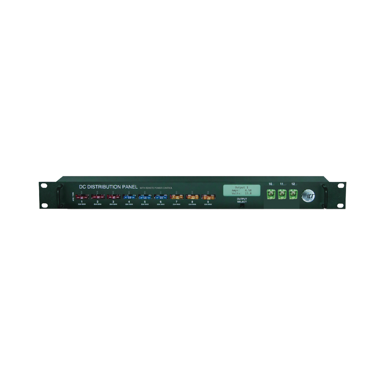 ICT180SE12IRC Panel Administrable IP con Control de Energía Remoto, Aplicaciones de  12 y 24 Vcc.