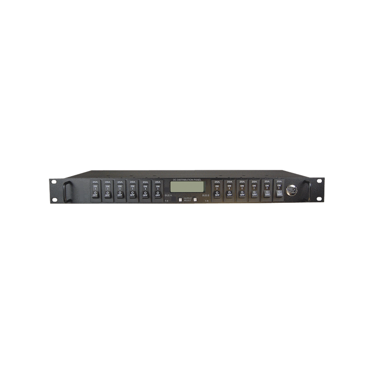 ICT200DB-12IRC PDU Administrable IP, 12 Salidas para Brakers (No incluidos), Control de Energía Remoto, Doble Bus Inteligente de Distribución CD, Aplicaciones 12,24 y 48 Vcc.