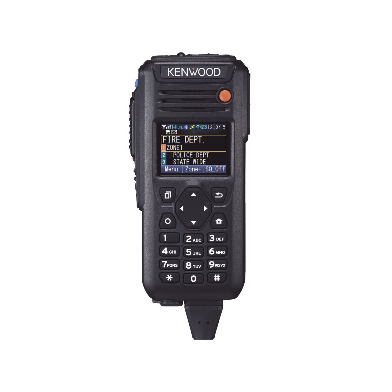 KCH-21RM Cabezal remoto tipo Micrófono-bocina con pantalla y teclado numérico DTMF para NX-5700 NX-5800 NX-5900