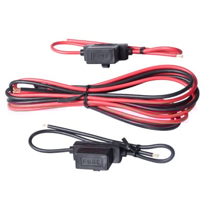 KCT-23M Cable de corriente directa (3.048 mts). Para radios Kenwood serie 90.
