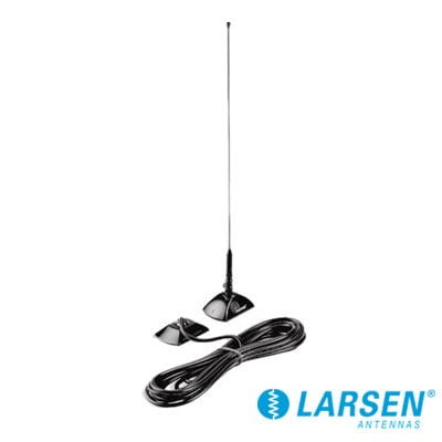 KG-160UD Antena Móvil VHF, para Cristal (on glass), Rango de Frecuencia 160 - 174 MHz.