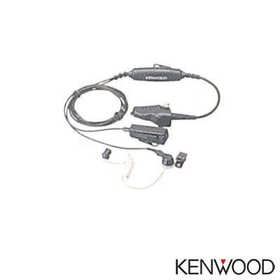 KHS-11BL Micrófono con audífono 2 cables color negro (IS) P/  NX-5200 NX-5300 NX-200 NX-300 NX-3200 NX-3300 TK-480