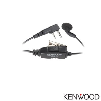 KHS-26 Micrófono-audífono estándar para TK-2000 TK-3000 TK-3230 NX-1200 NX-1300 NX-3220 NX-3320 NX-240 NX-340 TK-2312 TK-3312 TK-2402 TK-3402