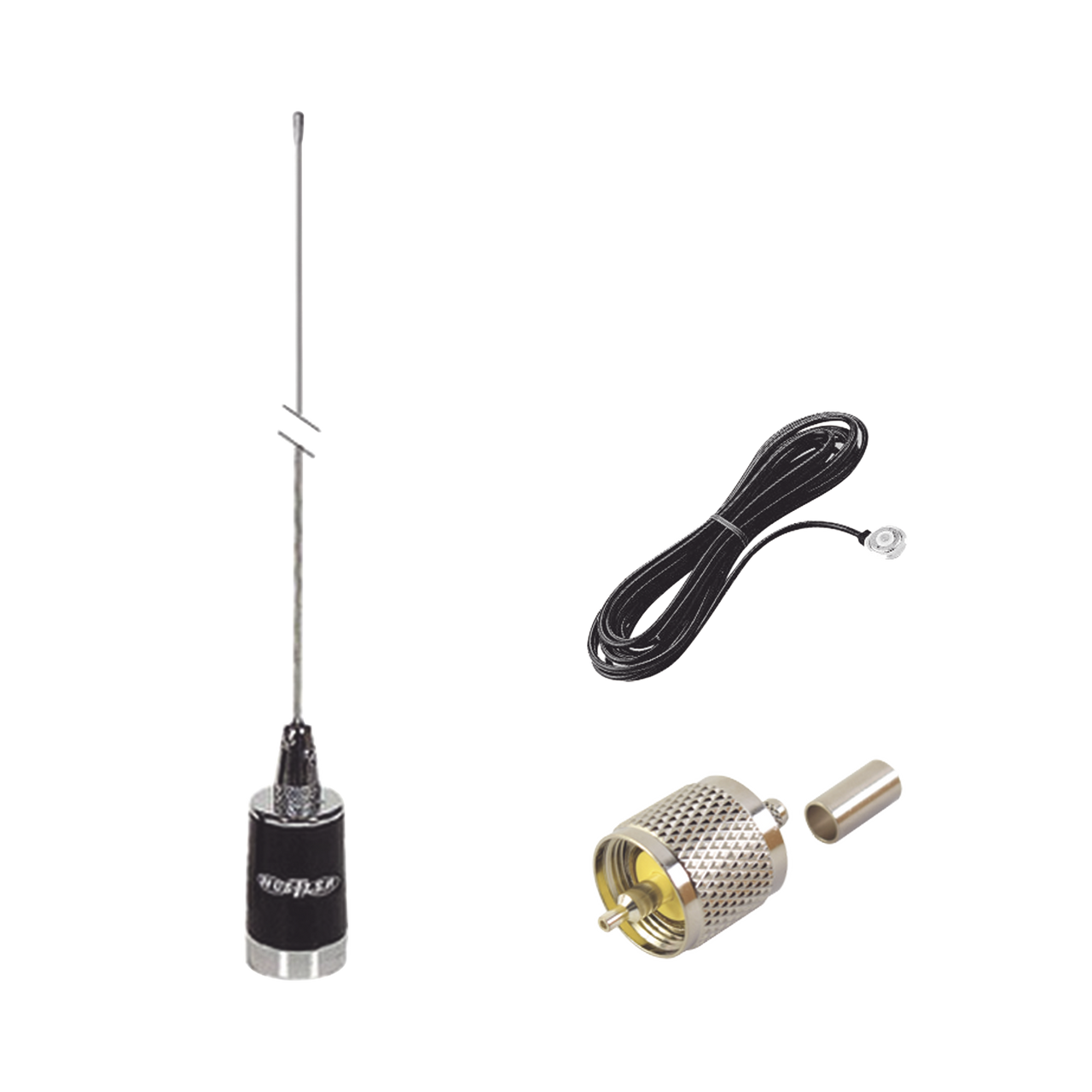 KIT-LMG450 kit de antena móvil de 5dB de Ganancia en UHF 450-470 MHz, Incluye LMG450 + CHMB + RFU505