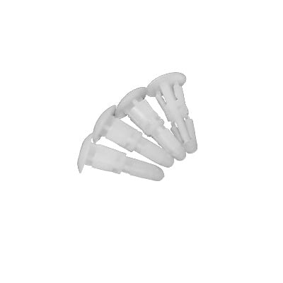 KITRS6 Kit de 4 Soportes de Plástico para Tablilla PCB en Postes para Chasis.