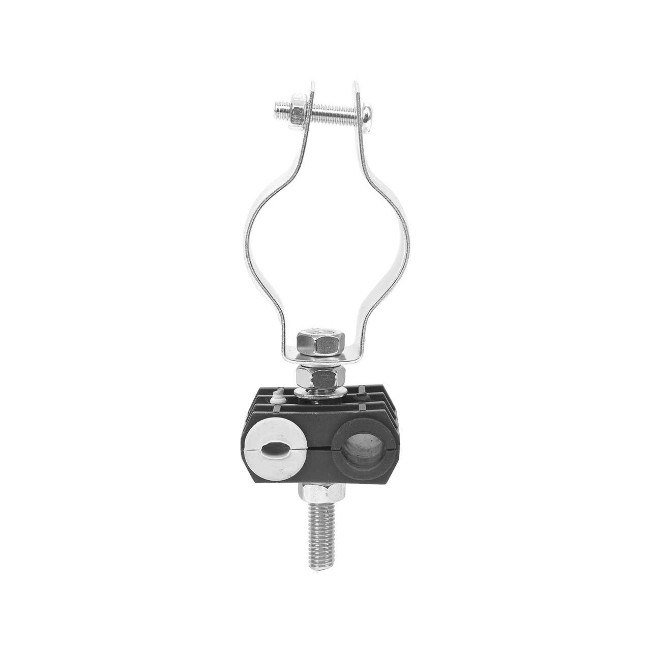 KITST68MCLICK1 KIT de Un Sujetador de plástico para dos cables de 6 a 8 mm con todo y hardware de instalación en tubos de 1 1/4 in