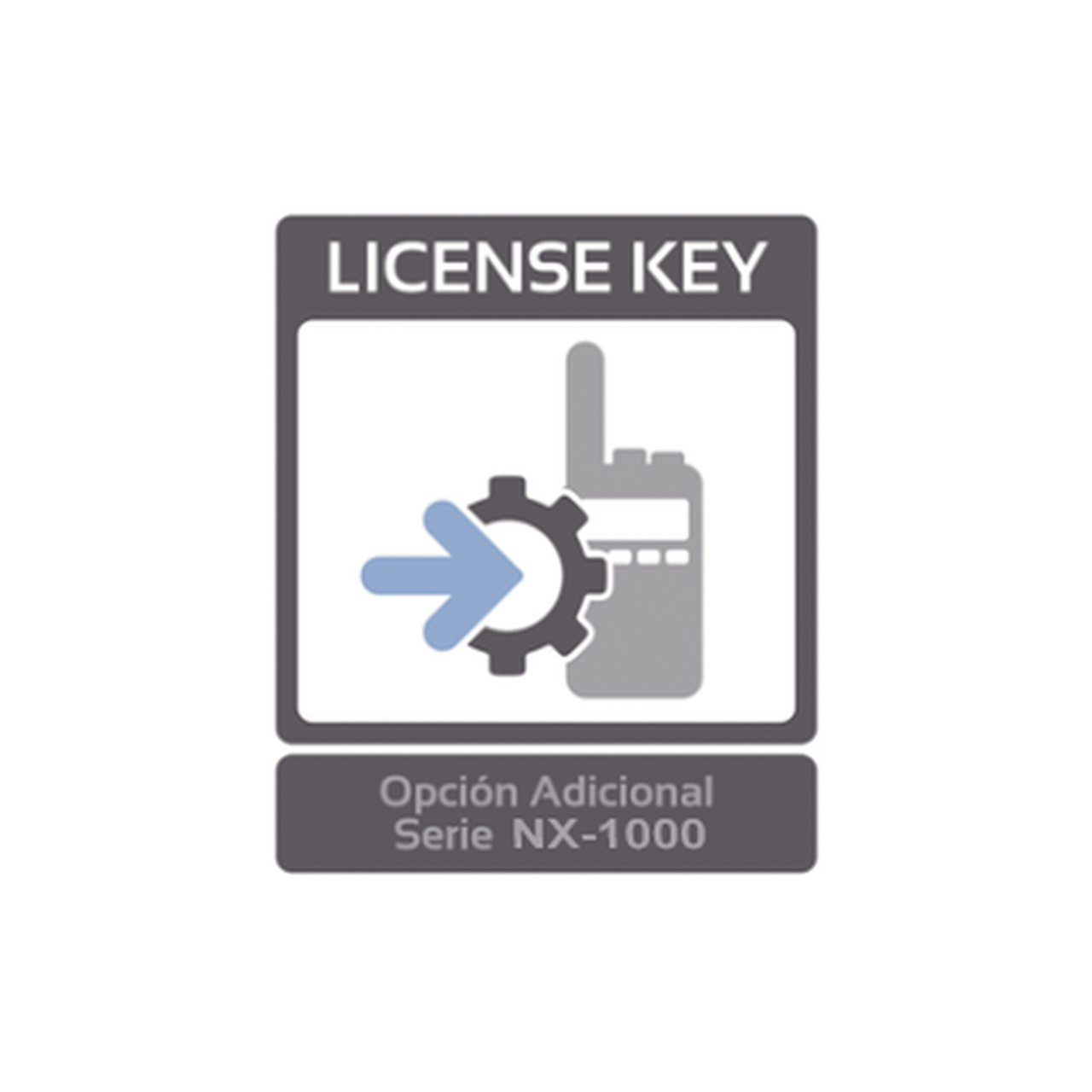 KWD-NX10-NCK Licencia para agregar NXDN Convencional en repetidores NXR-1700 NXR-1800