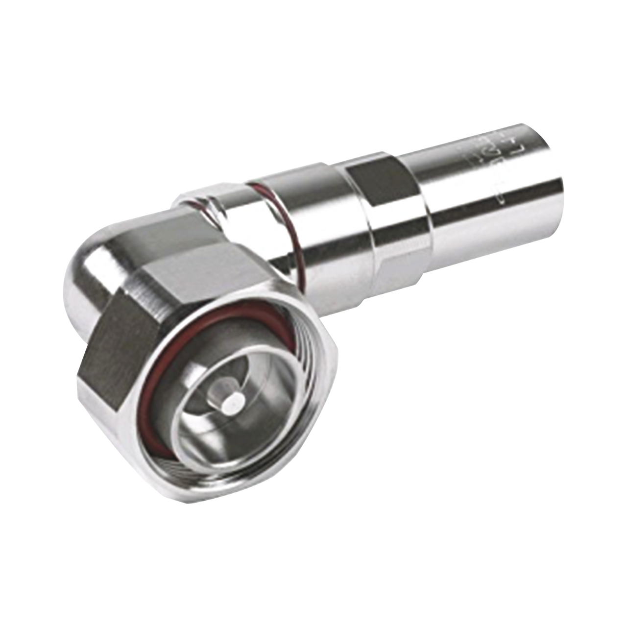 L4DR-PS Conector DIN 7-16 Macho en Ángulo Recto para LP-450A, LDF4-50A, PIN Cautivo