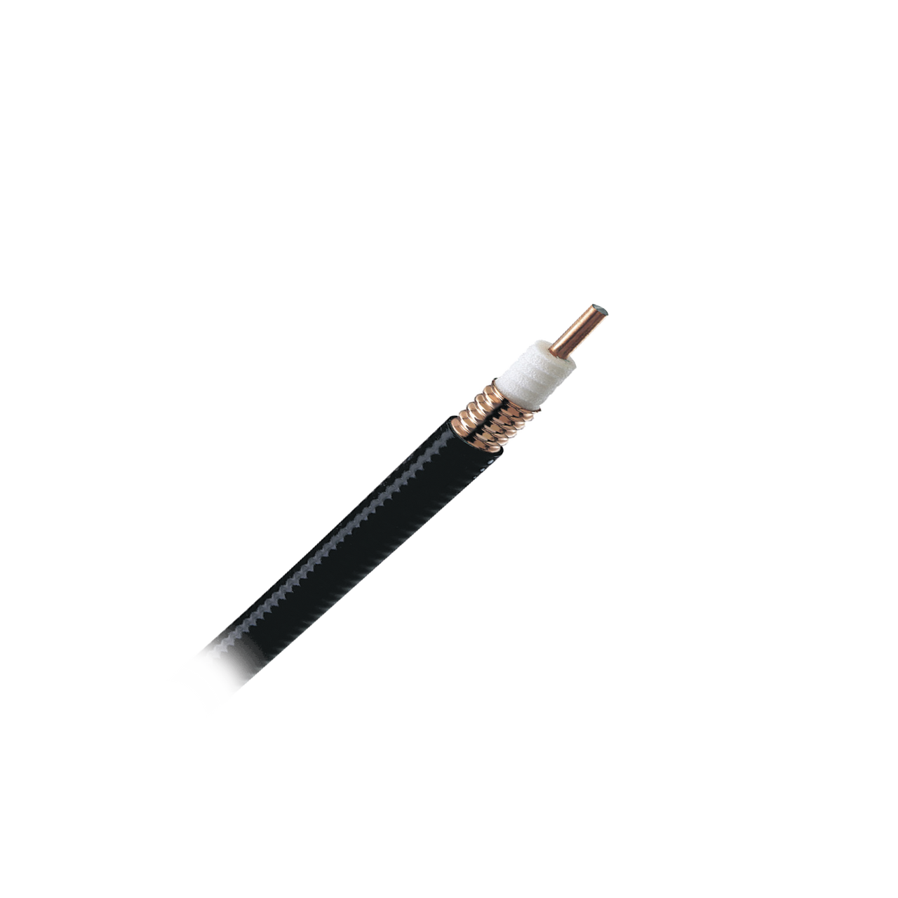 LDF450AFT Cable coaxial Heliax de 1/2, cobre corrugado, blindado, 50 Ohms