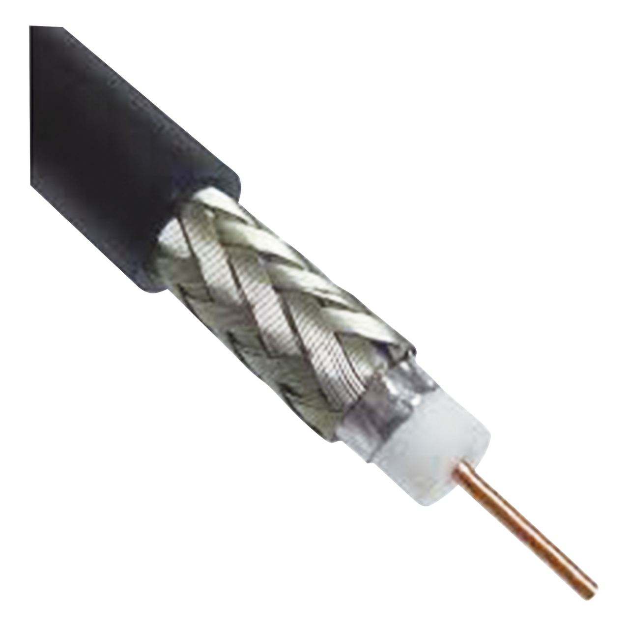 LP-240 Metro de Cable Coaxial RG-8/X LP-240 de Baja Pérdida, 50 Ohms