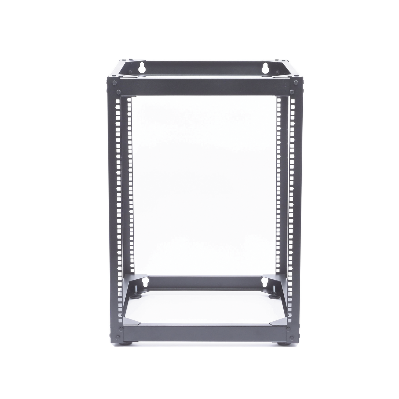 LP-RPP-1914 Rack Abierto de 4 Postes Instalación Pared o Piso de 14 Unidades, Ideal para Equipo de Audio!