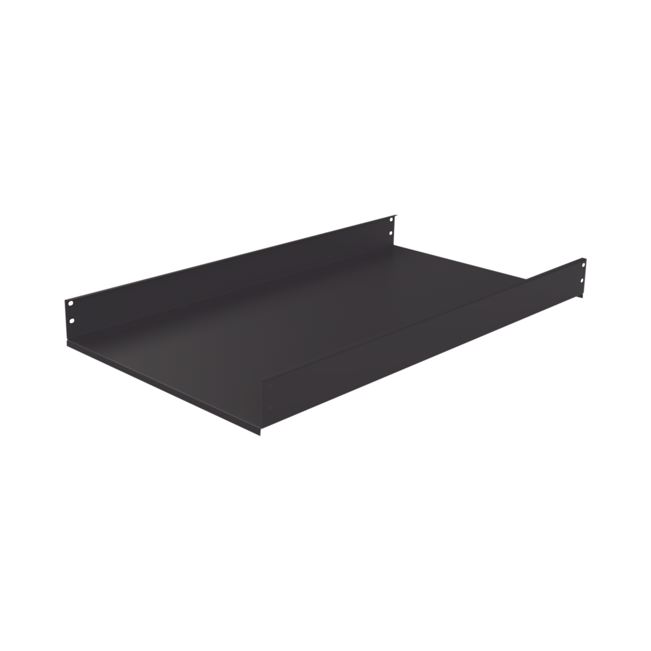 LP-RT90-2U Charola Fija de Sujeción Lateral, 90 cm de Profundidad, 2U. Compatible con LP-60120-XX-UR2