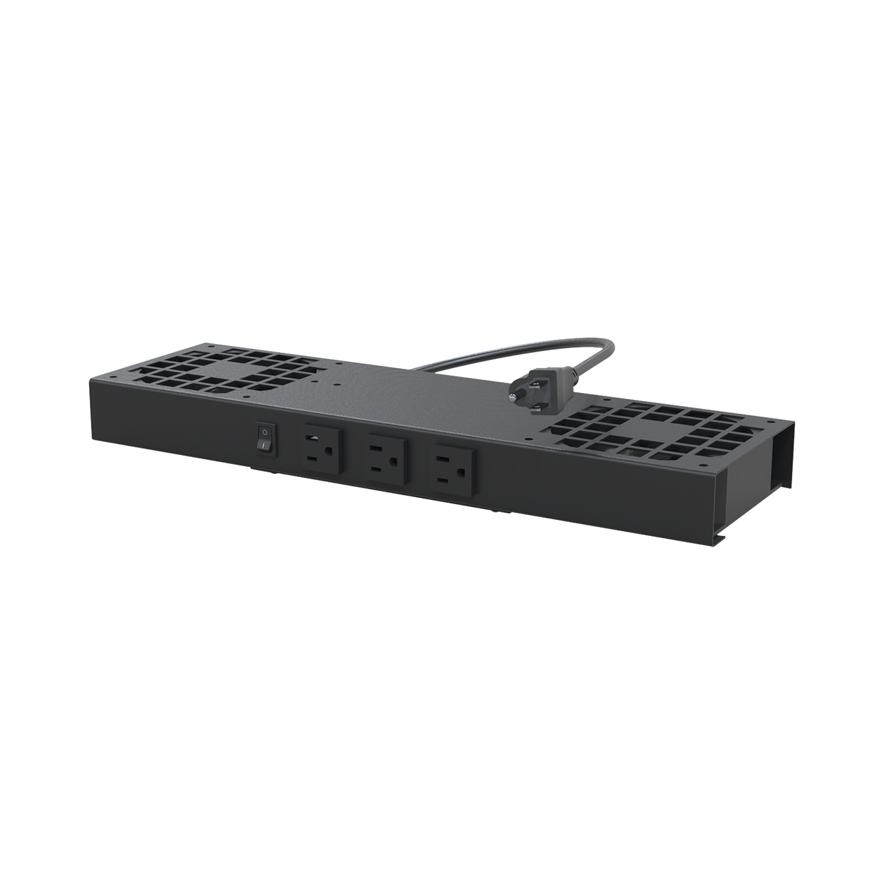 LP-VENT-02V2 Kit de 2 Ventiladores (12 x 12 cm) con 3 Tomas de Corriente 110 Vca/50 Hz con Clavija
