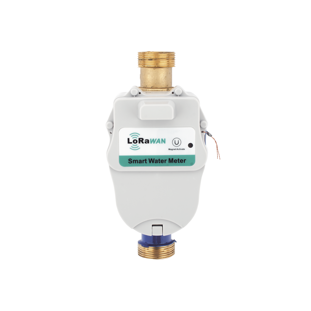 LXSY25 FLUJOMETRO DE AGUA  LORAWAN® PARA TUBERIA DE 1 PULGADA CON VALVULA DE CORTE DE FUJO