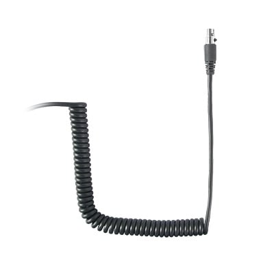 MCEM-01 Cable en espiral para auricular HDS-EMB para radios Kenwood Serie G/ 3230/ 2102G/ 2202L/ 2212L/ 2170/ 2360/ 2302/ 2312/ 2000/ 2402/ NX-220/ 320/ NX-240/ 340/ TKD-240/ 340.