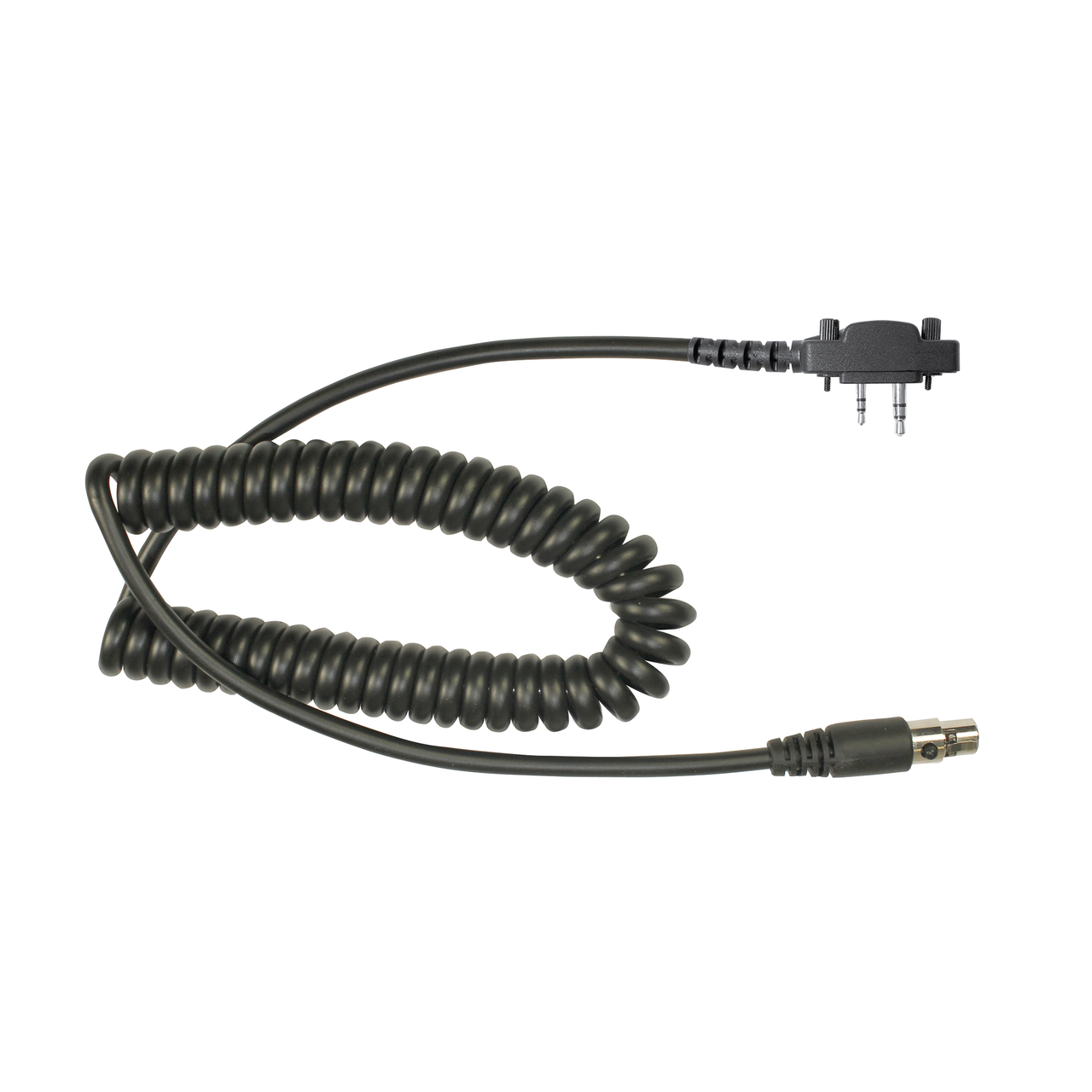 MC-EM30S Cable resistente al fuego (UL-914), para auricular HDS-EMB con atenuación de ruido para radios Icom IC-2000/3003/3013/3021/3103/4003/4013/4021/4031/4103/4210/4230, IC-F14, IC-F1000/2000/S/T