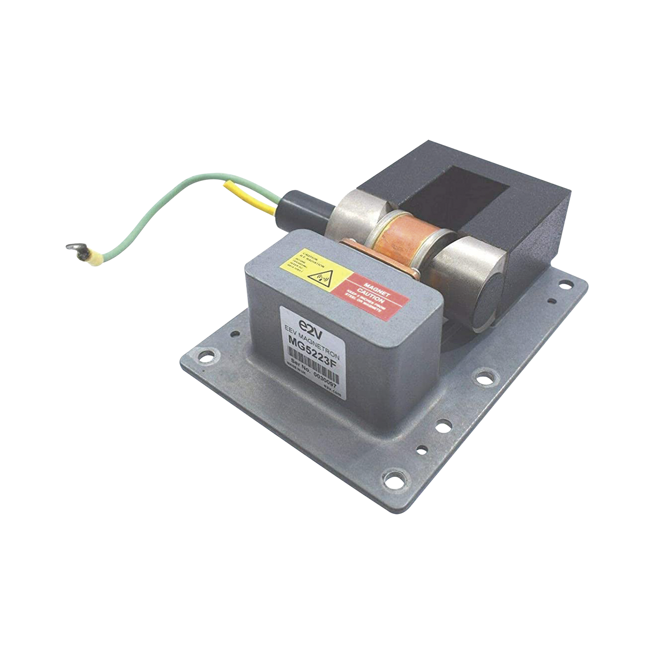 MG5223F Magnetrón de 30 kW en banda S para radares marinos en frecuencia de 3050 ± 25MHz
