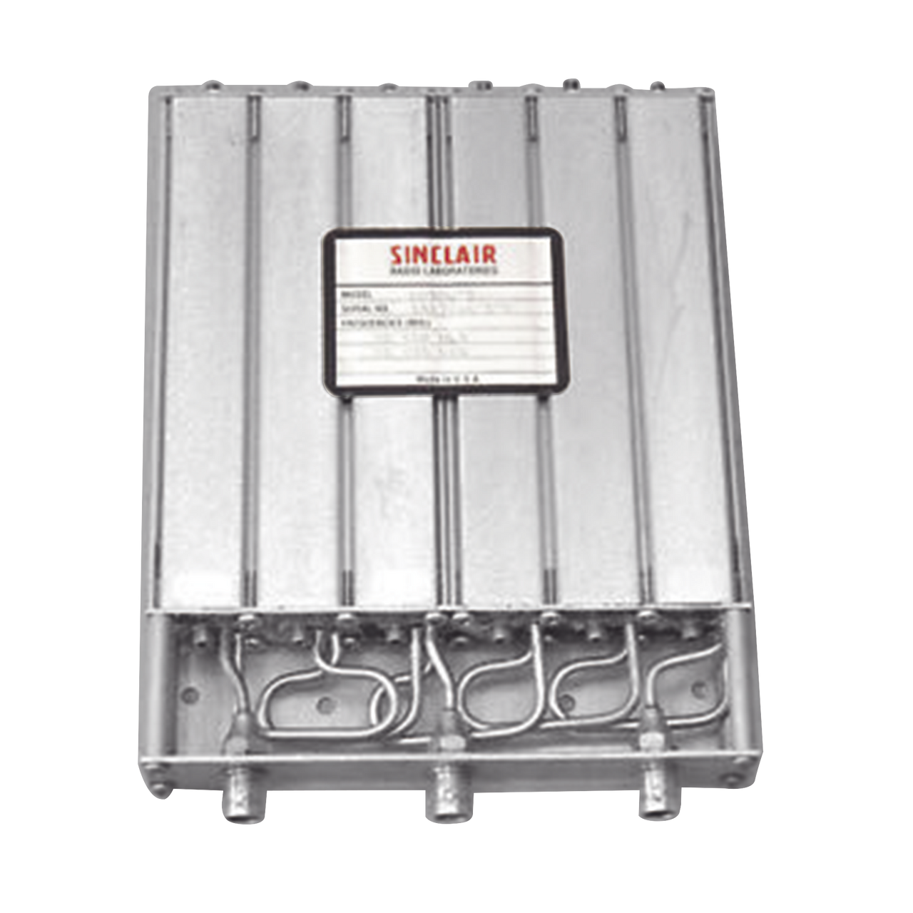 MR356B-2 Duplexer Móvil para 440-480 MHz, 6 Cavidades, 5 a 10 MHz de Sep., 50 Watt, Conectores BNC Hembra.