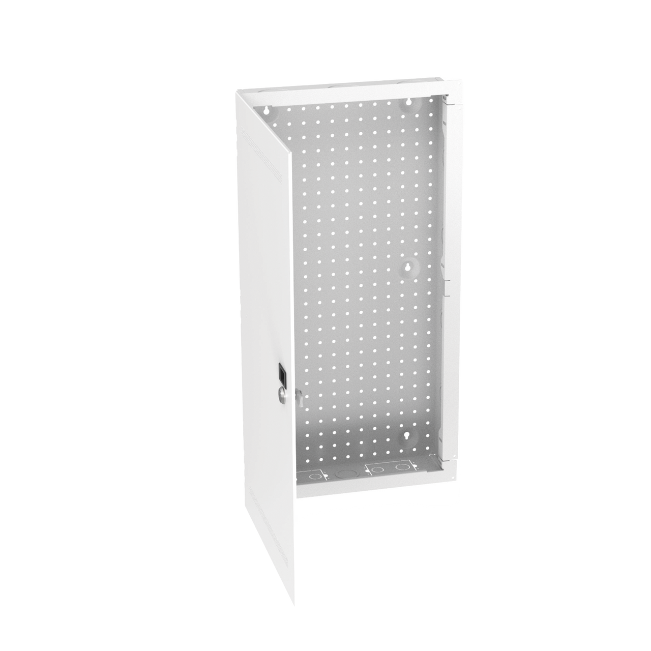 MS28EHDS Gabinete Multipropósito de Montaje en Pared, de 28 in de Altura, Con Puerta Reversible, Fabricado en Acero, Color Blanco