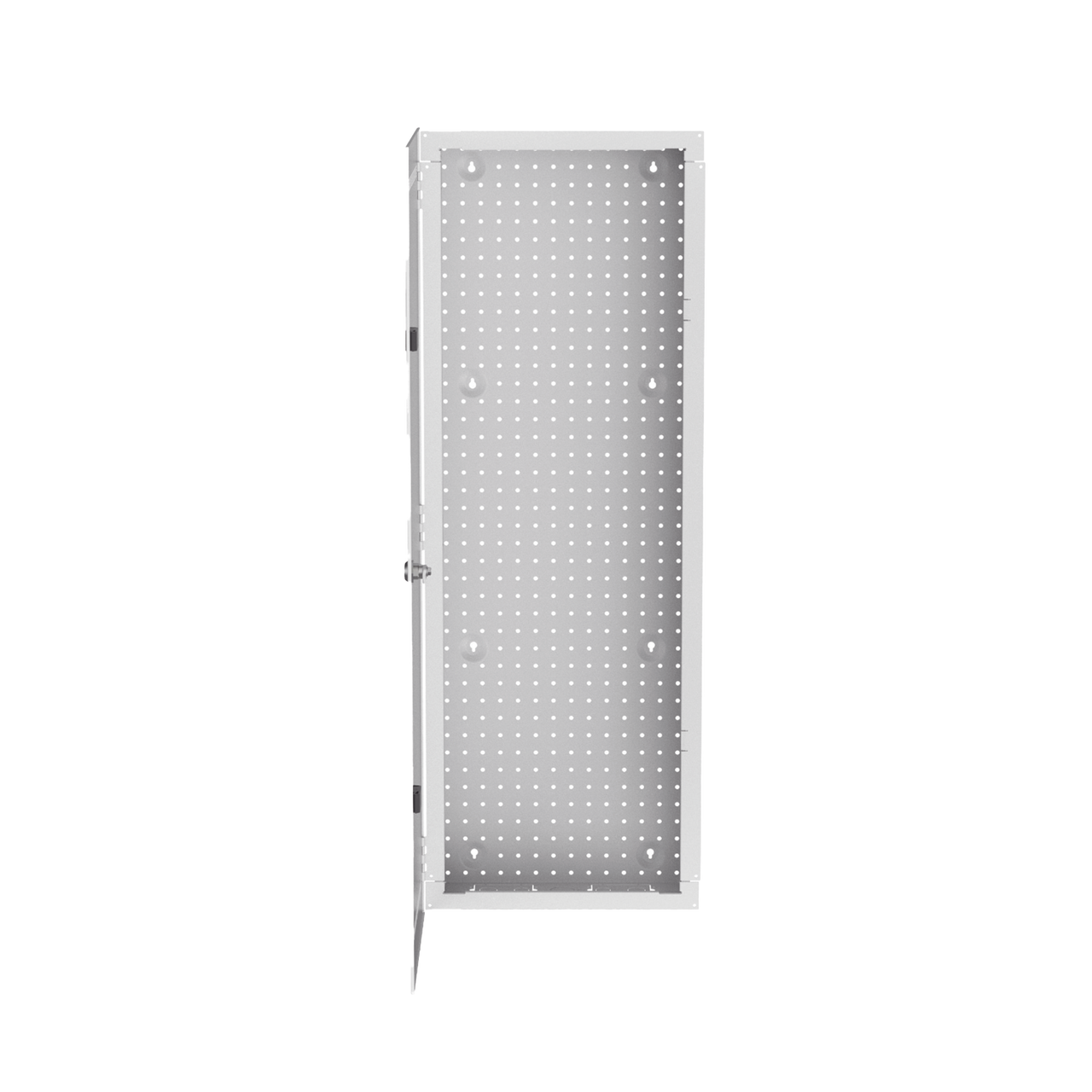 MS42EHDS Gabinete Multipropósito de Montaje en Pared, de 42 in de Altura, Con Puerta Reversible, Fabricado en Acero, Color Blanco