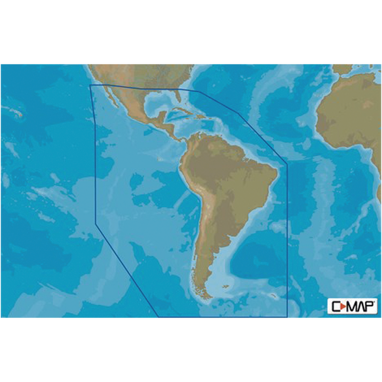M-SA-Y038-MS M-SA-Y038-MS MAX-N+ mapas del caribe, centro y Sudamérica. Compatible únicamente con series GO, NSO y NSS.