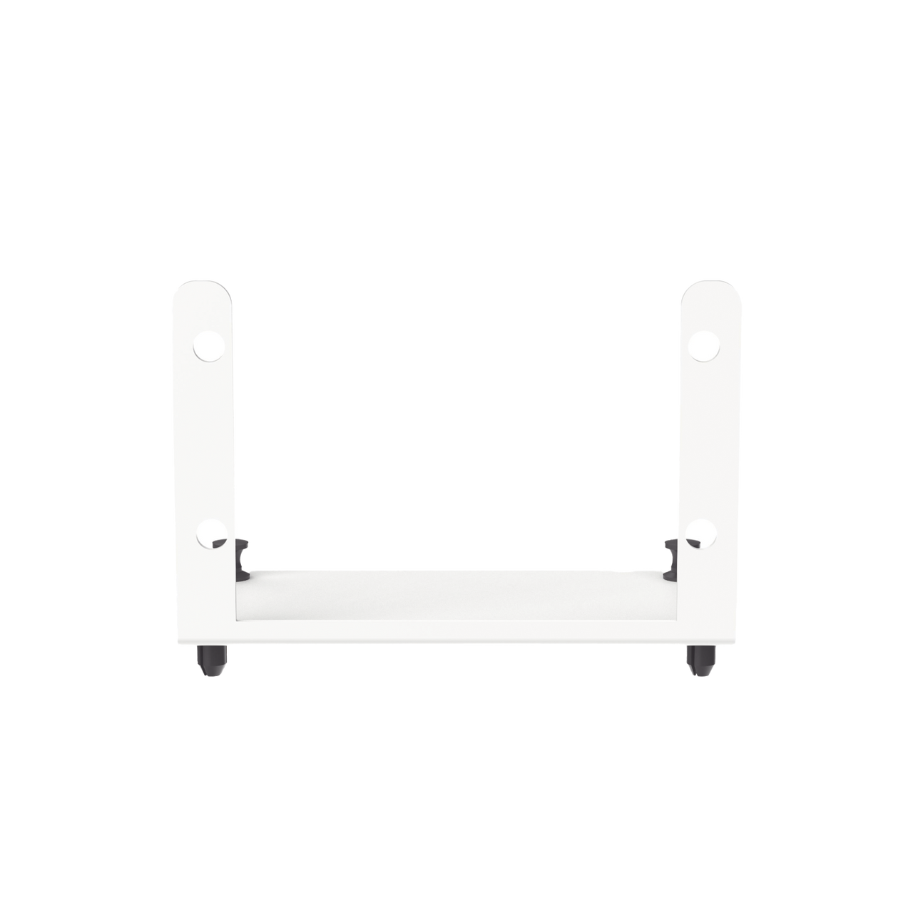 MSFCB2 Soporte Para 2 Adaptadores de Fibra Óptica Opticom®, Para Uso con Gabinetes Multipropósito, de Instalación a Presión, Color Blanco