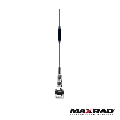 MWV-1322S Antena Móvil VHF, Banda Ancha, Rango de Frecuencia 132 - 174 MHz.