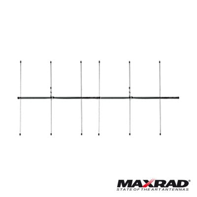 MYA-1506K Antena Yagi Direccional para Base, 150-174 MHz, 10.2 dB de ganancia, 6 elementos, 250 Watt.