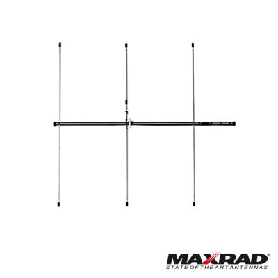 MYA-1503K Antena base VHF, direccional, rango de frecuencia 150 - 174 MHz (Yagi 3 elementos)