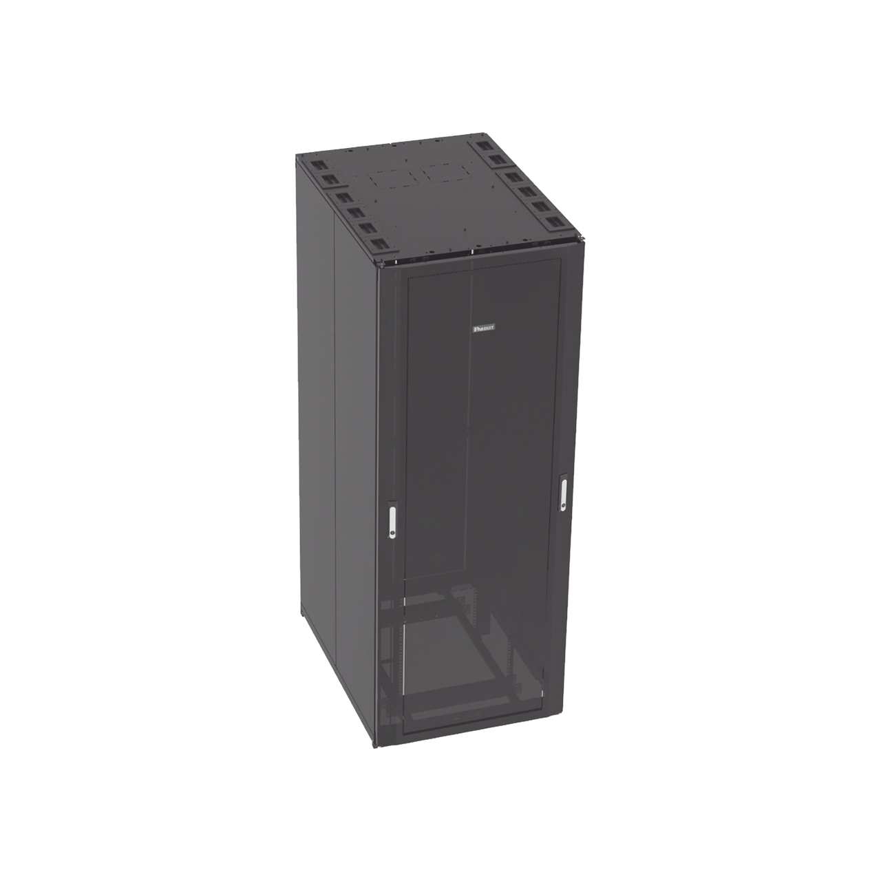 N8512B Gabinete Net-Access? para Centros de Datos, 45UR, 800mm de Ancho, 1070mm de Profundidad, Fabricado en Acero, Color Negro