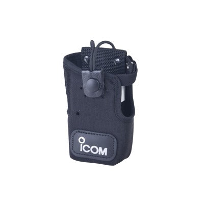 NC-F3000-CLIP Funda de Nylon, clip-cinto y correa de broche frontal, para IC-F3003/ 4003,  IC-F3103D/ 4103D,  IC-F3210D/ 4210D.