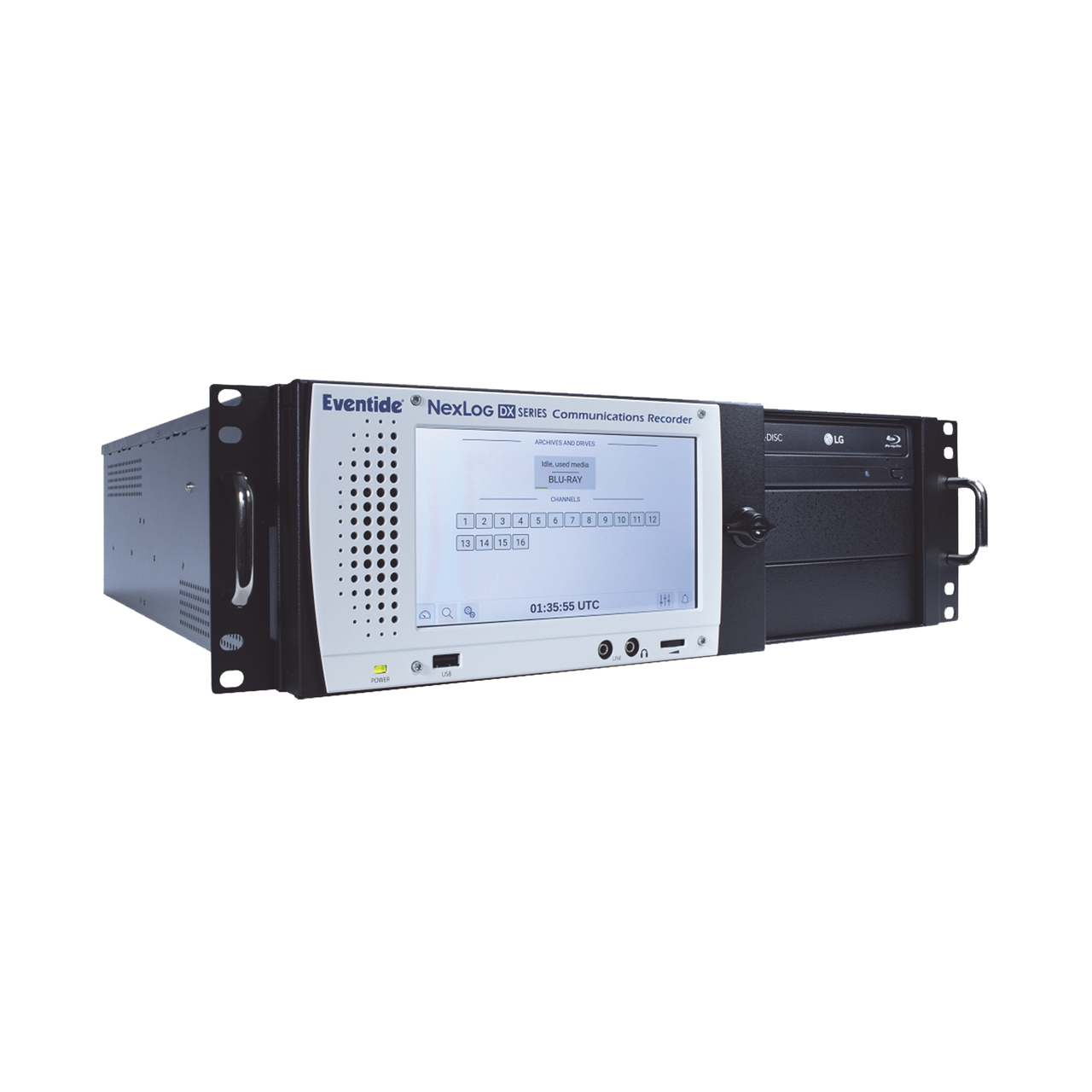 NEXLOG740-DX Sistema Avanzado de Grabación de Audio, Para 911, NXDN, P25, DMR Tait, MOTOTRBO, Sepura, Sistemas de Despacho, VoIP y Telefonía