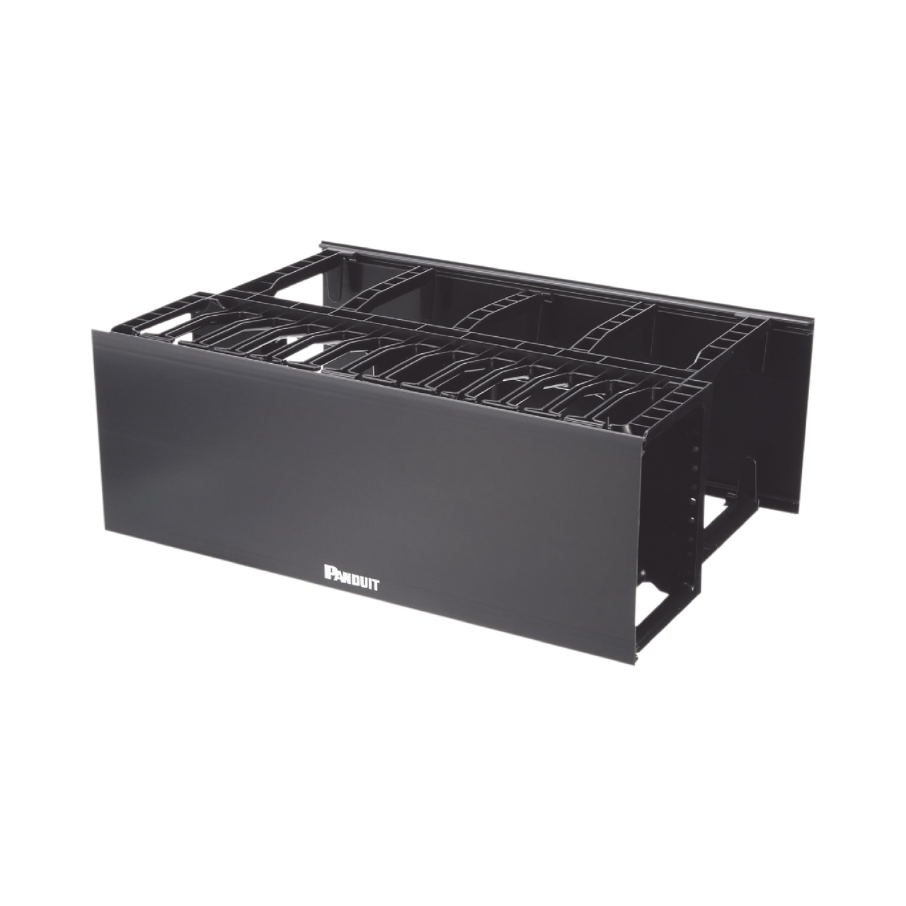 NM4 Organizador de Cables Horizontal NetManager de Alta Densidad, Doble (Frontal y Posterior), Para Rack de 19in, 4UR